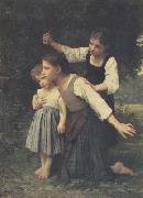 Adolphe William Bouguereau Dans le bois (mk26) oil painting